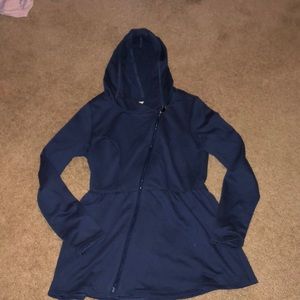 Navy ModCloth Zip Up